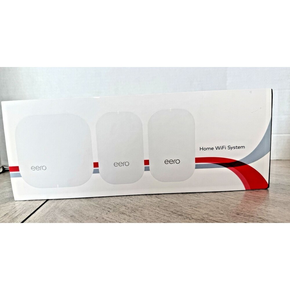 eero Home WiFi System 2nd Gen Mesh Router + 2 Beacons Tested Working AC WiFi